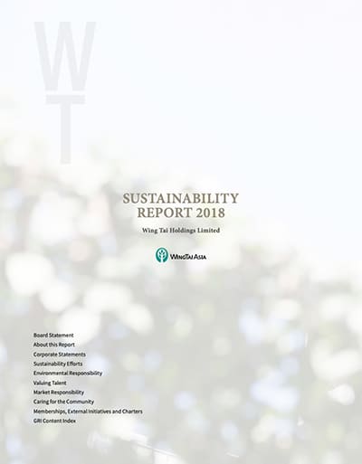 Sustainability Report 2018