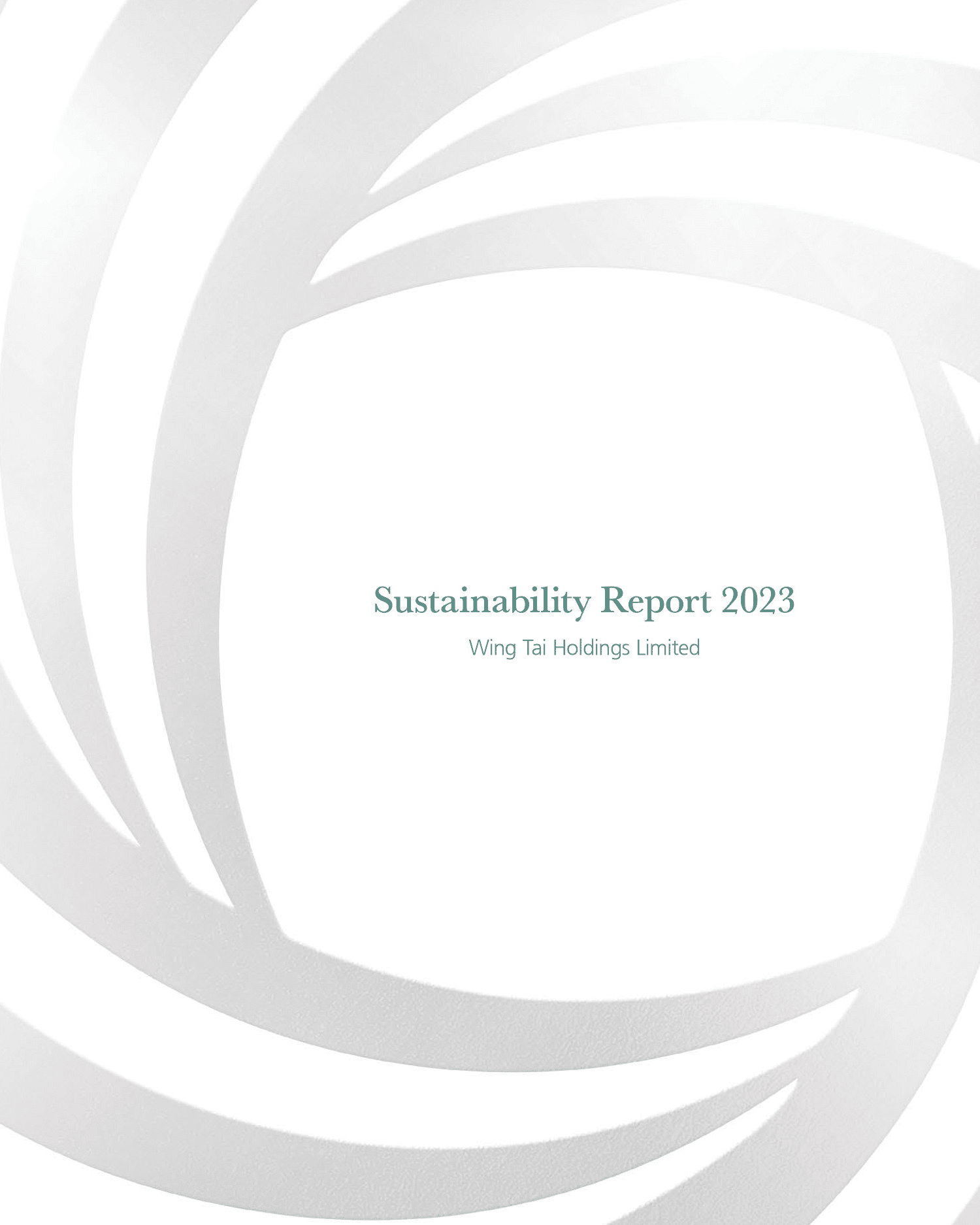 Sustainability Reports Wing Tai Holdings Limited